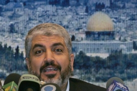 Vůdce Hamasu Chaled Meshál.